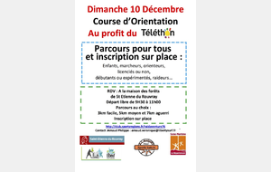 CO du Téléthon le 10 décembre !