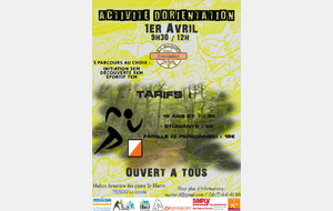 1er avril : CO longue distance