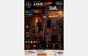Résultats et retours BackYard'O et Trail Loop