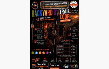 Report BackYard'O et Trail Loop