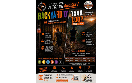 BackYard'O 🧭et Trail Loop⏱️